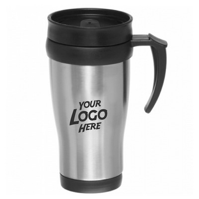 Double Wall Stainless Steel Travel Mugs 14 oz
